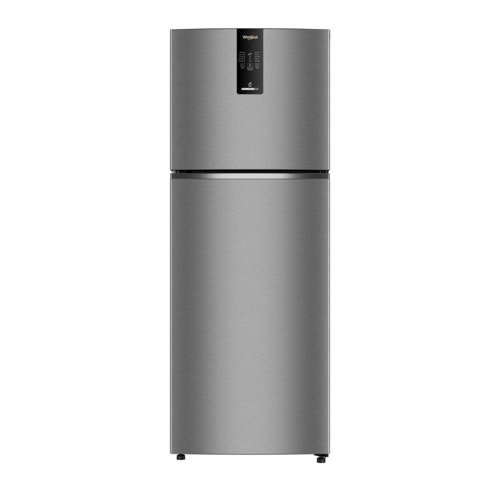 Whirlpool Intellifresh Pro 235 L 2 Star Inverter Convertible Frost Free Double Door Refrigerator, Steel