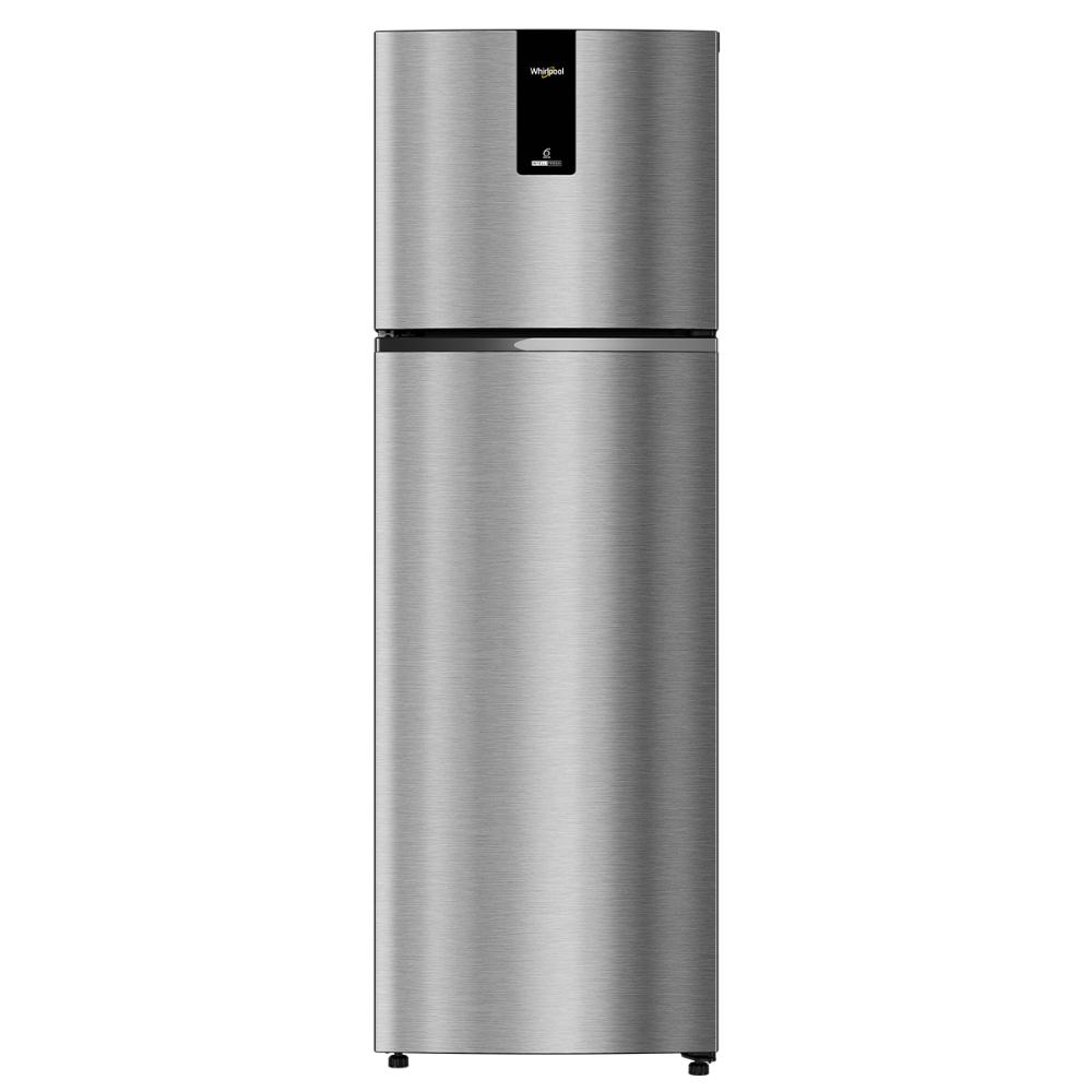 Whirlpool Intellifresh 259 L 2 Star Frost Free Double Door Refrigerator, Steel