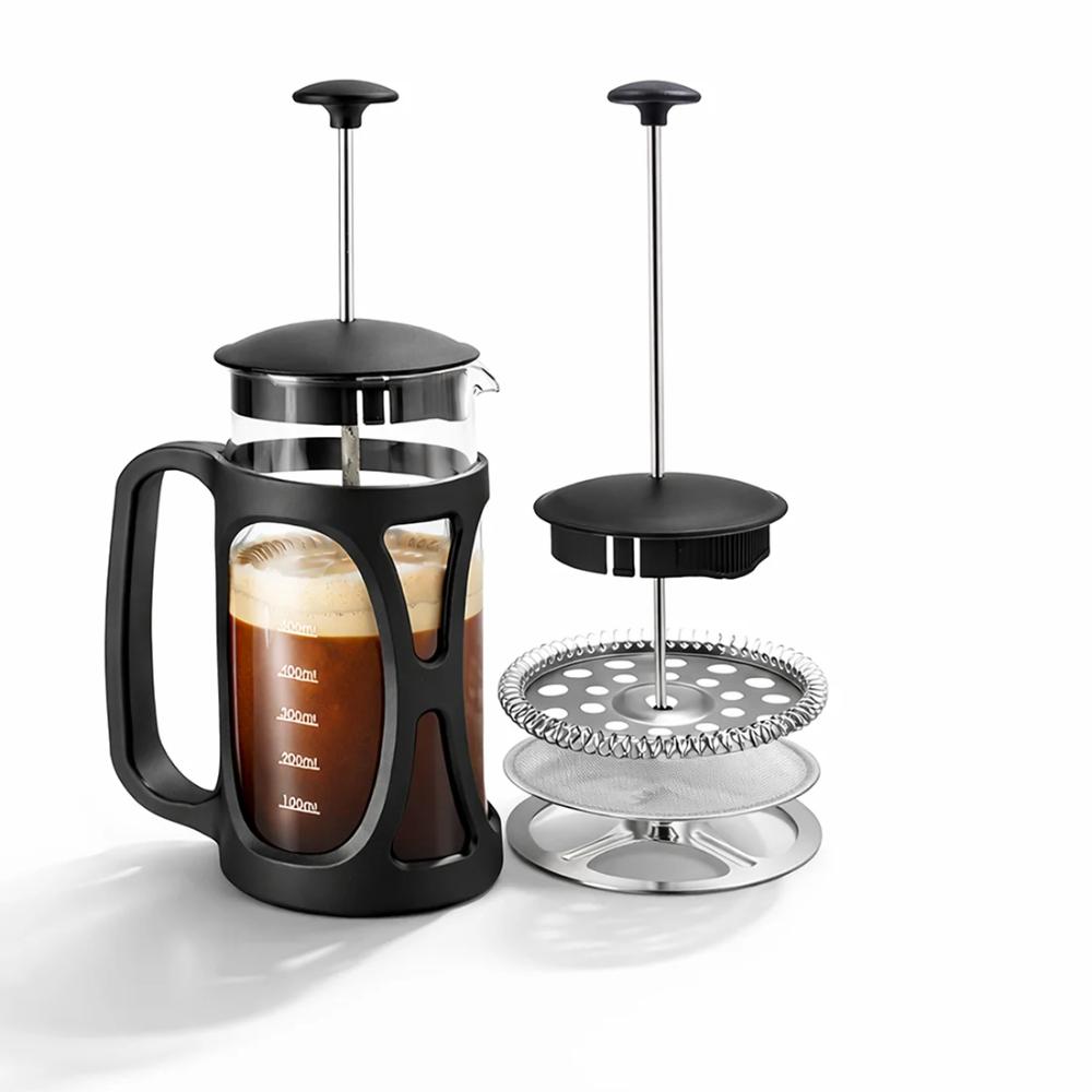 Wonderchef French Press 600 ml, Black