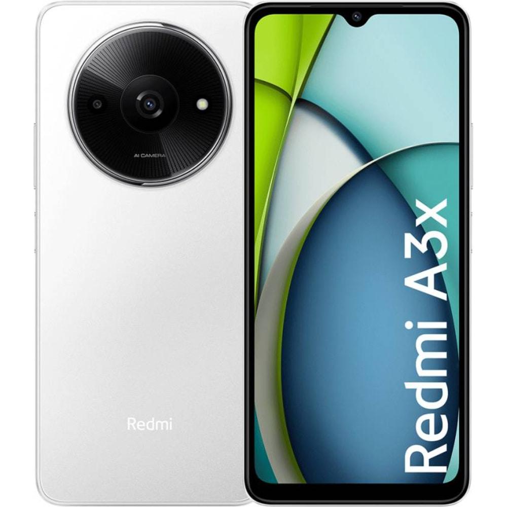 Redmi A3x 128 GB, 4 GB RAM, White, Mobile Phone