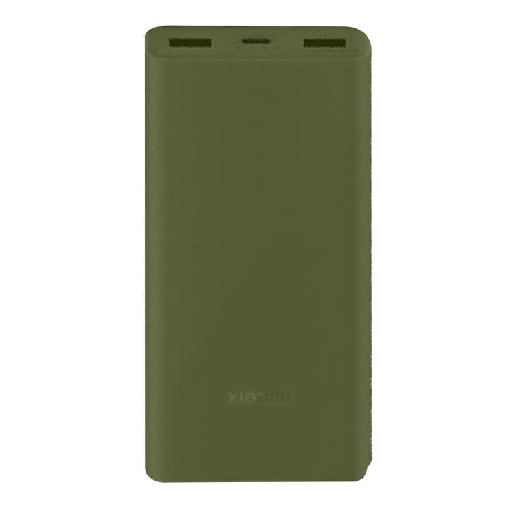 Xiaomi Power Bank 20000 mAh 4i, 33 W Sonic Charge, 2 USB-A & 1 Type-C Port, 3 Device Charging, 2-Way Fast Charging, Low Power Discharge Mode, 12-Layers Safety, Overheat, Over Current, Short-Circuit, Overcharge & Overdischarge Protection, Green