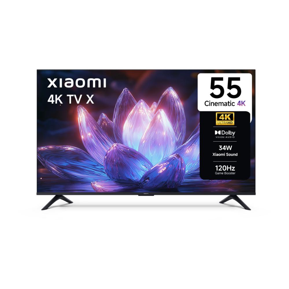 Xiaomi X Series 139.7 cm (55 inch) Ultra HD (4K) Smart TV, ELA6016IN, 2025