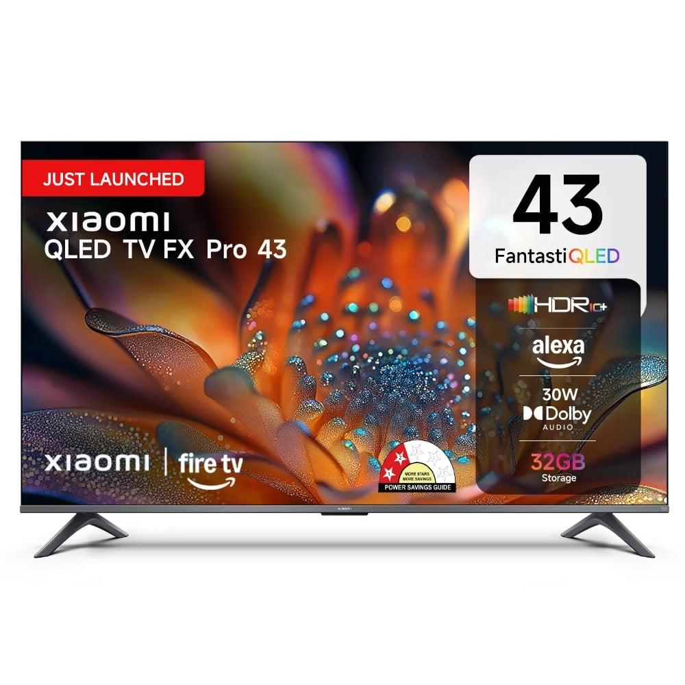 Xiaomi FX Pro Series 109.22 cm (43 inch) 4K Ultra HD QLED Smart Fire TV, L43MB-FIN
