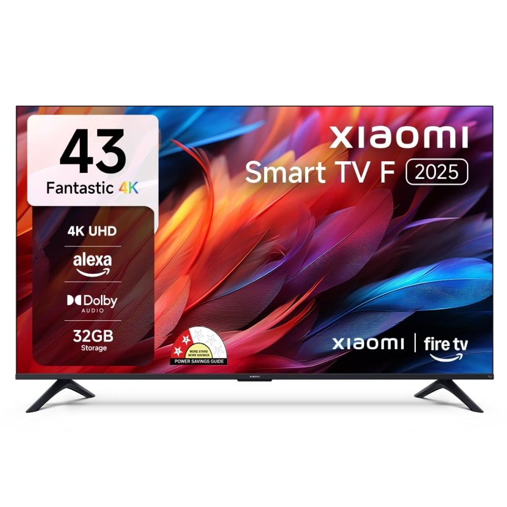 Xiaomi 109.22 cm (43 inch) Ultra HD 4K Smart TV, F Series, ELA6582IN, 2025 Launch