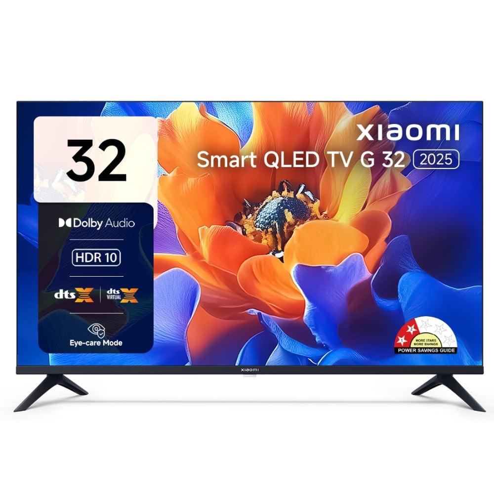 Xiaomi 81.28 cm (32 inch) HD Ready Smart QLED TV, G Series, ELA6580IN, 2025 Launch
