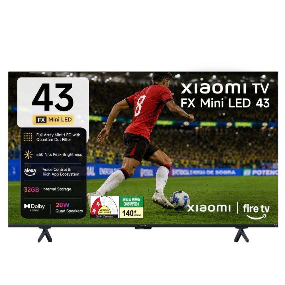 Xiaomi 109.22 cm (43 inch) Ultra HD(4K) FX Mini LED Fire TV, L43MC-FSMIN