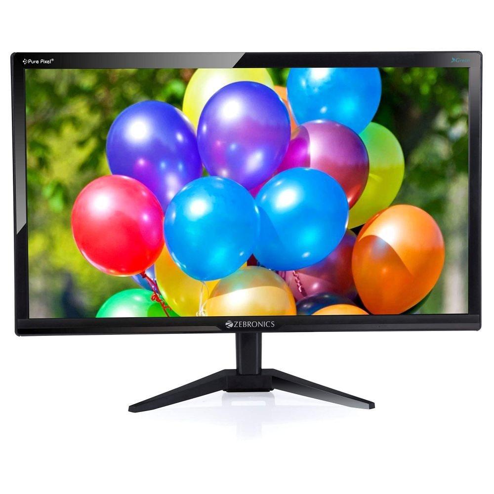 ZEBRONICS MT61-ZEB A22FHD 54.6 cm (21.5 inch), 1920 x 1080 Resolution, Black Monitor