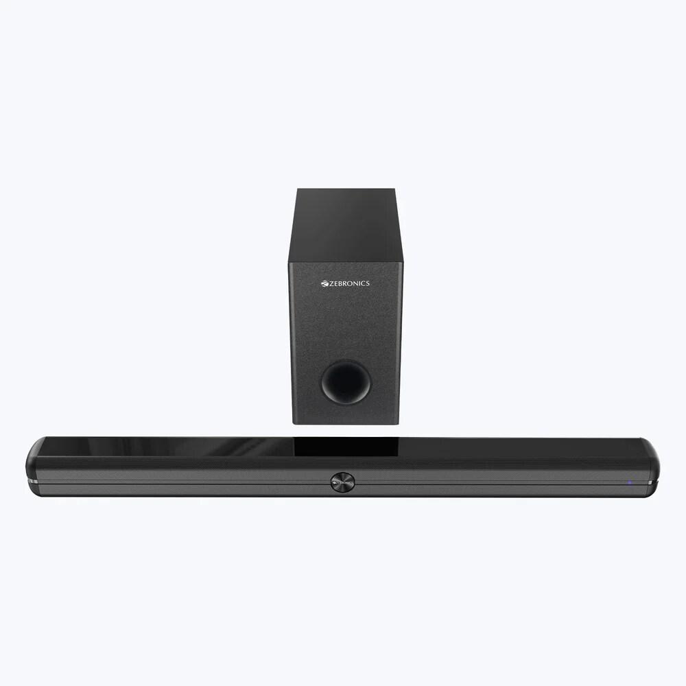 Zebronics Juke Bar 3920 with 130 W, 2.1 Channel Wired Subwoofer Multi Connectivity: BT v5.1, TV (ARC), USB, AUX, LED Indicator, Remote Control