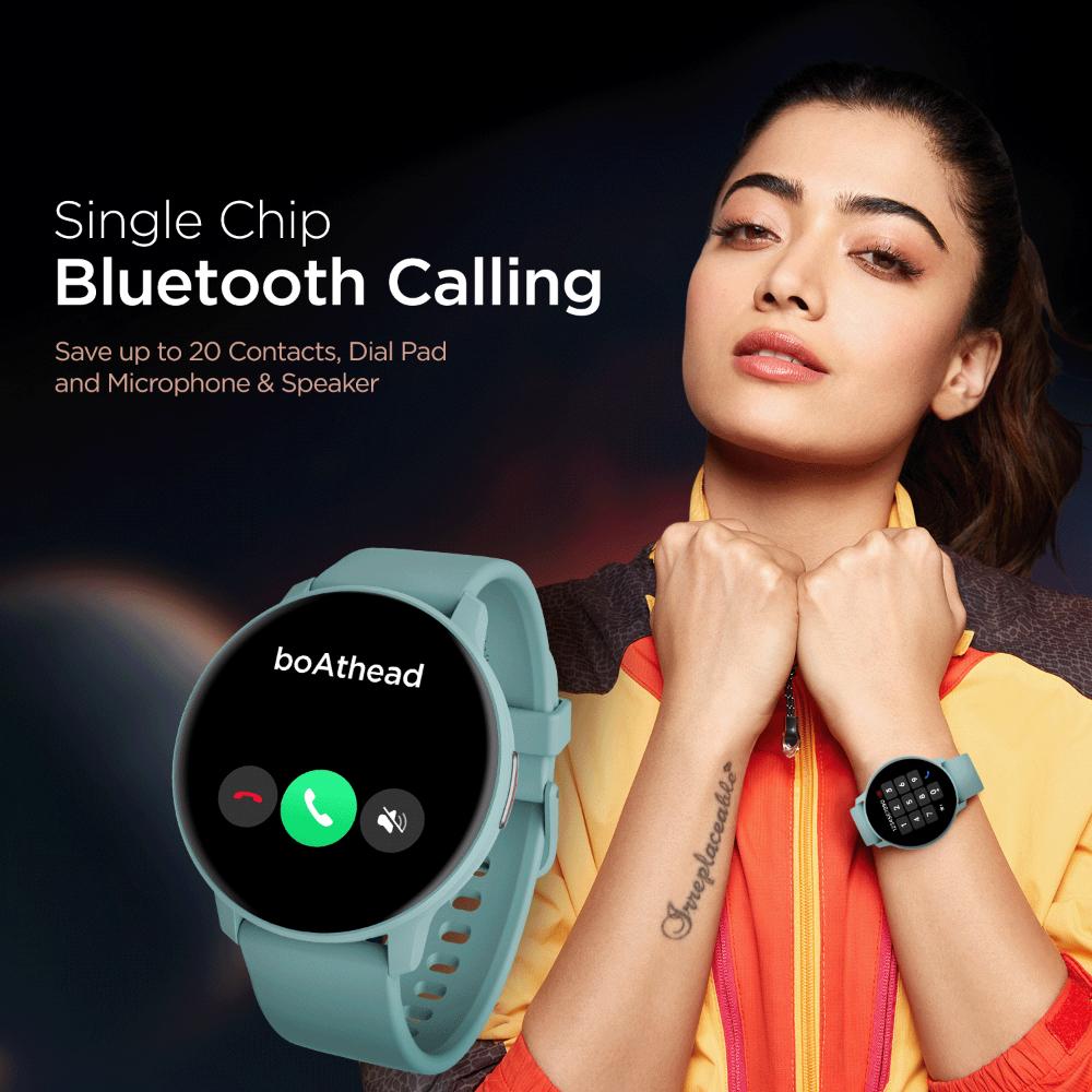 Buy boAt Lunar Connect Smartwatch with cm inch) HD