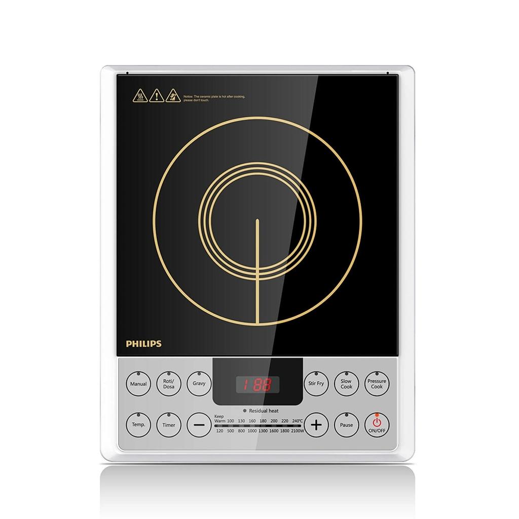 price history - PHILIPS HD4929 2100 Watts Induction Cooktop, High heating efficiency, Black
