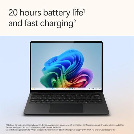 Microsoft Surface 2036 Standard Laptop (Qualcomm Snapdragon X Plus/16 GB/512 GB SSD/Qualcomm Adreno GPU/Windows 11 Home/MSOffice/PixelSense Flow Display), 35.0 cm - 13.8 inch, Graphite Microsoft Surface 2036 Standard Laptop (Qualcomm Snapdragon X Plus/16 GB/512 GB SSD/Qualcomm Adreno GPU/Windows 11 Home/MSOffice/PixelSense Flow Display), 35.0 cm - 13.8 inch, Graphite