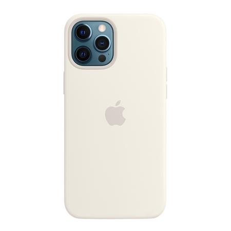 Buy Apple iPhone 12 Pro Max Silicone Case with MagSafe White at
