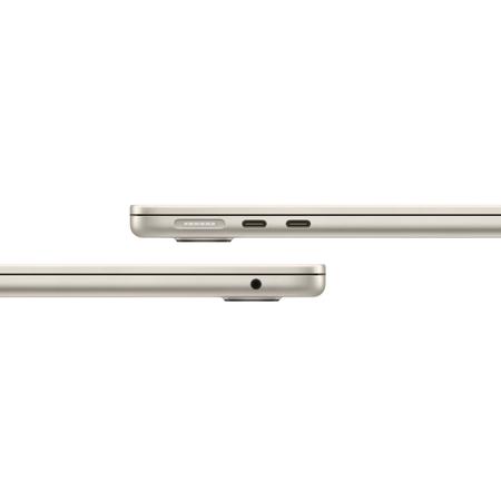 Apple MC7W4HN/A MacBook Air 13 (8-Core Apple M2 Chip/16 GB/256 GB SSD/Mac OS sequoia/Liquid Retina), 34.46 cm (13.6 inch), Starlight