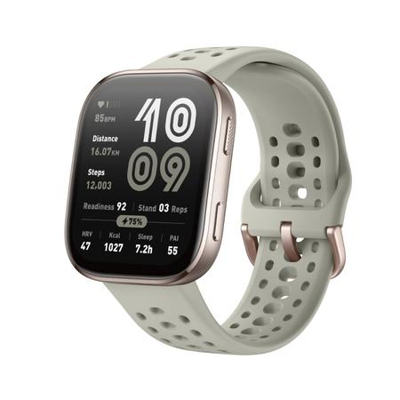Amazfit Bip 6 Smart Watch 46 mm, 14 Day Battery, 5 cm (1.97 inch) AMOLED Display, 5 ATM Water-Resistance, GPS & Free Maps, AI, Bluetooth Call & Text, Health, Fitness & Sleep Tracker, 140+ Workout Modes, Stone