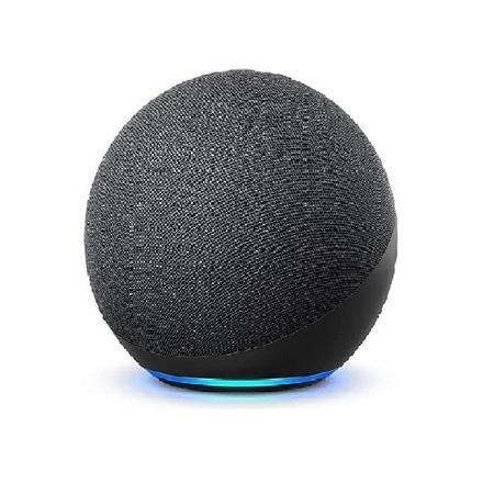 Amazon Echo (4th Gen) Smart Speaker with Dolby Technology, 2020 Release, Black