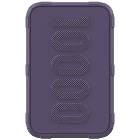 Ambrane Force 10K Power Bank, Purple