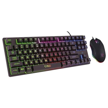 Amkette EvoFox X-Team Wired Gaming Keyboard with Mouse Combo