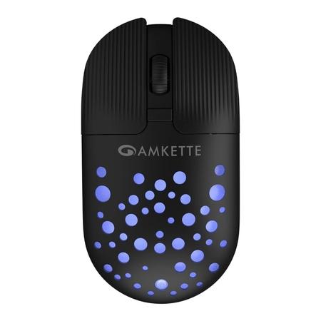 Amkette Hush Pro Spectra Rechargeable Wireless Mouse, Black Amkette Hush Pro Spectra Rechargeable Wireless Mouse, Black
