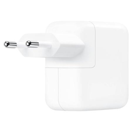Apple MNWP3HN/A 35 Watt Dual USB-C Port Power Adapter, White Apple MNWP3HN/A 35 Watt Dual USB-C Port Power Adapter, White