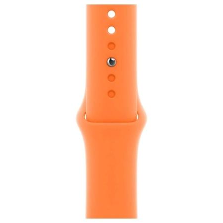 Apple Watch 45 mm Sport Band, Bright Orange MR2R3ZM/A Apple Watch 45 mm Sport Band, Bright Orange MR2R3ZM/A