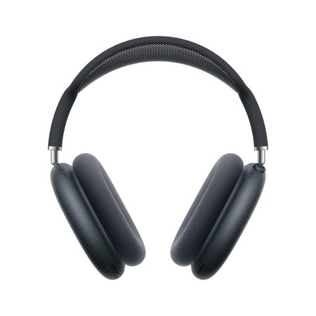Apple AirPods Max Wireless On-Ear Bluetooth Headphones with Pro-level Active Noise Cancellation, Personalised Spatial Audio with dynamic head tracking (Midnight)