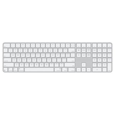 Apple Magic Keyboard with Touch ID and Number Keypad, White