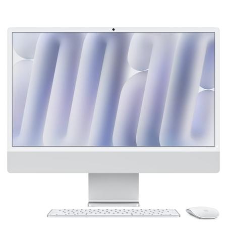 Apple iMac 60.96 cm (24 inch) All-In-One Desktop (10-Core Apple M4 Chip/4 Ports/16 GB/512 GB), MWUV3HN/A, Silver Apple iMac 60.96 cm (24 inch) All-In-One Desktop (10-Core Apple M4 Chip/4 Ports/16 GB/512 GB), MWUV3HN/A, Silver