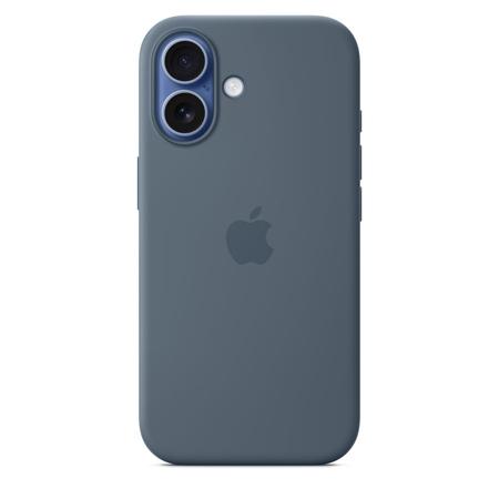 Apple iPhone 17 Silicone Mobile Case MagSafe, Anchor Blue