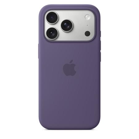 Apple iPhone 17 Pro Silicone MagSafe Mobile Case, Purple Fog