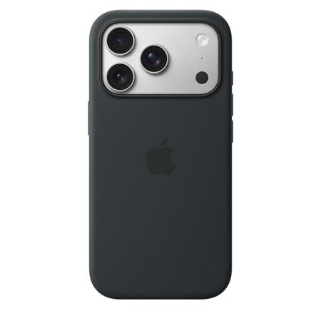 Apple iPhone 17 Pro Silicone MagSafe Mobile Case, Black
