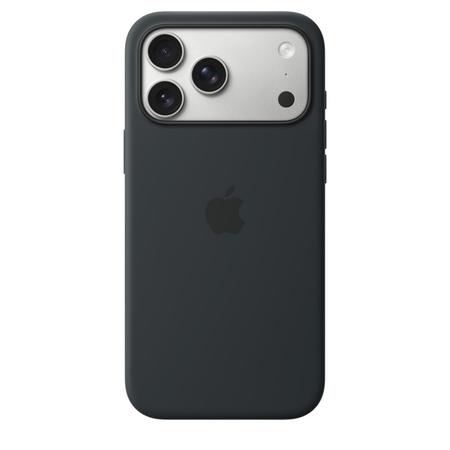 Apple iPhone 17 Pro Max Silicone MagSafe Mobile Case, Black