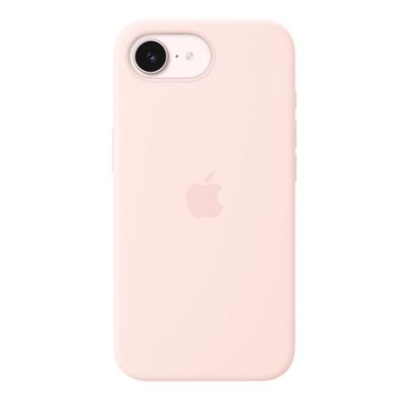 Apple iPhone 17E Silicone Mobile Case, Soft Pink