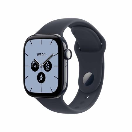 Apple Watch Series 12 42 mm GPS + Cellular Night Blue Ceramic Case with Navy Blue Sport Band - S/M Apple Watch Series 12 42 mm GPS + Cellular Night Blue Ceramic Case with Navy Blue Sport Band - S/M