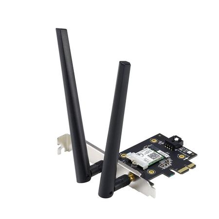 Asus AX3000 Dual Band PCI-E WiFi 6 (802.11ax) Wifi Adapter, Bluetooth 5.0, WPA3 network security, OFDMA and MU-MIMO
