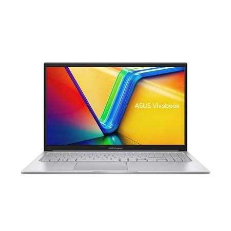 Asus VivoBook 15 X1504VAP-BQ1321WS Standard Laptop (Intel Core 3 Processor 100U/8 GB/512 GB SSD/Intel UHD Graphics/Windows 11 Home/Microsoft Office Home 2024/WUXGA), 39.6 cm - 15.6 inch, Cool Silver