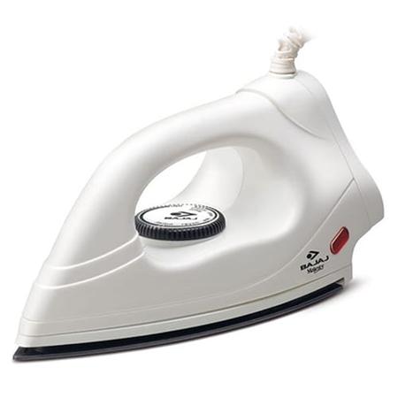 Bajaj Majesty DX 4, 1000 Watts, Dry Iron, White Bajaj Majesty DX 4, 1000 Watts, Dry Iron, White