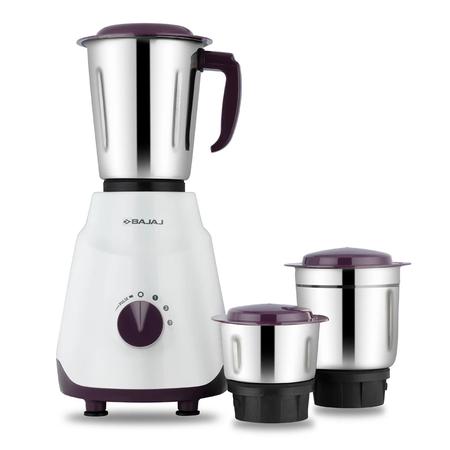 Bajaj 500 W GX18 Pro 3 Jars Mixer Grinder Bajaj 500 W GX18 Pro 3 Jars Mixer Grinder