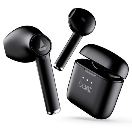 boAt Airdopes 138 with 60 HRS Playback, ASAP Charge, 13 mm Drivers & IPX4 Rating (Active Black) boAt Airdopes 138 with 60 HRS Playback, ASAP Charge, 13 mm Drivers & IPX4 Rating (Active Black)