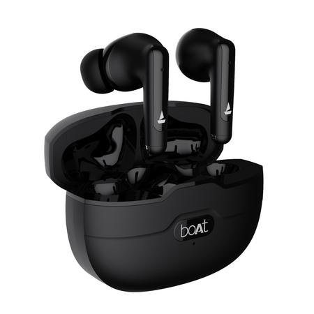 boAt Airdopes Unity ANC TWS in Ear Earbuds with Up to 50 Hours Total Playback, ANC Upto 32 dB, Dual Mics with ENx Tech, IPX5 Rating, IWP Tech and ASAP Charge (Black) boAt Airdopes Unity ANC TWS in Ear Earbuds with Up to 50 Hours Total Playback, ANC Upto 32 dB, Dual Mics with ENx Tech, IPX5 Rating, IWP Tech and ASAP Charge (Black)