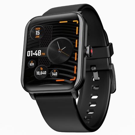 boAt Wave Fury Smartwatch with 4.64 cm (1.83 inch) HD Display, Advanced Bluetooth Calling, Functional Crown, 50+ Sports mode, IP67 Dust, Sweat & Splash Resistant (Active Black) boAt Wave Fury Smartwatch with 4.64 cm (1.83 inch) HD Display, Advanced Bluetooth Calling, Functional Crown, 50+ Sports mode, IP67 Dust, Sweat & Splash Resistant (Active Black)