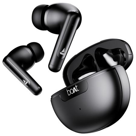 boAt Airdopes 161 ANC in-ear earbuds with 50 Hrs Playtime, Dual EQ Modes, 32 dB ANC, BEAST Mode, IWP Tech, IPX5 Water Resistant & Bluetooth v5.3 (Black) boAt Airdopes 161 ANC in-ear earbuds with 50 Hrs Playtime, Dual EQ Modes, 32 dB ANC, BEAST Mode, IWP Tech, IPX5 Water Resistant & Bluetooth v5.3 (Black)