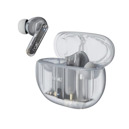 boAt Airdopes 191 ANC in-ear earbuds with 60 Hrs Playtime, 4 Mics with ENx Tech, 32 dB ANC, Ambient Mode, Seamless In-ear detection, 13 mm drivers & Bluetooth v5.3 (Pellucid White) boAt Airdopes 191 ANC in-ear earbuds with 60 Hrs Playtime, 4 Mics with ENx Tech, 32 dB ANC, Ambient Mode, Seamless In-ear detection, 13 mm drivers & Bluetooth v5.3 (Pellucid White)