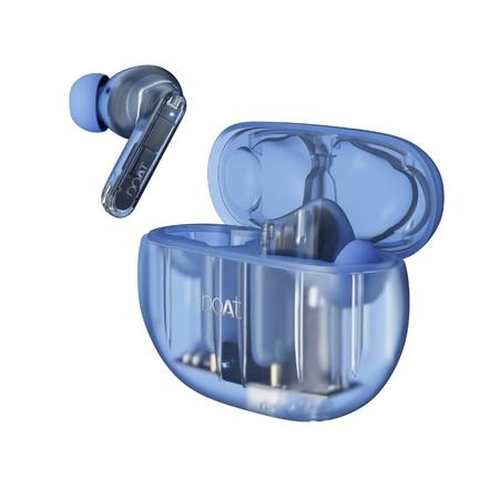 boAt Airdopes 191 ANC in-ear earbuds with 60 Hrs Playtime, 4 Mics with ENx Tech, 32 dB ANC, Ambient Mode, Seamless In-ear detection, 13 mm drivers & Bluetooth v5.3 (Pellucid Blue) boAt Airdopes 191 ANC in-ear earbuds with 60 Hrs Playtime, 4 Mics with ENx Tech, 32 dB ANC, Ambient Mode, Seamless In-ear detection, 13 mm drivers & Bluetooth v5.3 (Pellucid Blue)
