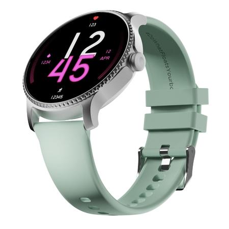 boAt Lunar Discovery Smart Watch with 3.53 cm (1.39 inch) HD Display, Functional Crown, Watch Face Studio, Emergency SOS, 700+ Active Modes, IP67 Dust, Sweat & Splash Resistance (Mint Green) boAt Lunar Discovery Smart Watch with 3.53 cm (1.39 inch) HD Display, Functional Crown, Watch Face Studio, Emergency SOS, 700+ Active Modes, IP67 Dust, Sweat & Splash Resistance (Mint Green)
