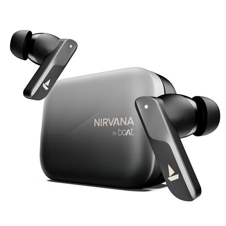 boAt Nirvana X TWS, Knowles Dual Drivers, Hi-Res Audio LDAC, App Support, ENx, Dual Pair, Spatial Audio, Fast Charge, Bluetooth Earbuds, TWS Ear Buds Wireless Earphones with mic (Cosmic Onyx) boAt Nirvana X TWS, Knowles Dual Drivers, Hi-Res Audio LDAC, App Support, ENx, Dual Pair, Spatial Audio, Fast Charge, Bluetooth Earbuds, TWS Ear Buds Wireless Earphones with mic (Cosmic Onyx)
