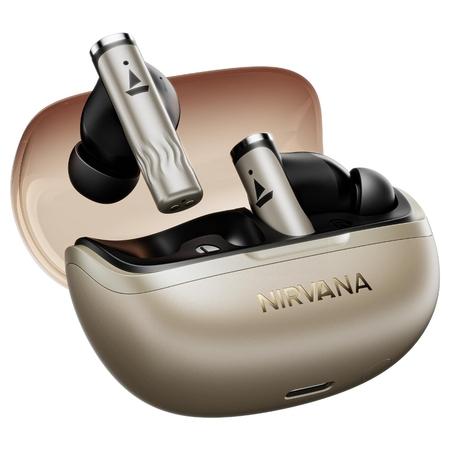 boAt Nirvana Zenith Pro TWS Ear Buds with 50 dB Hybrid Adaptive ANC, Spatial Audio, Hi-Res Audio LDAC, 6 Mics AI-ENx, 80 Hrs Battery (Platinum Gold) boAt Nirvana Zenith Pro TWS Ear Buds with 50 dB Hybrid Adaptive ANC, Spatial Audio, Hi-Res Audio LDAC, 6 Mics AI-ENx, 80 Hrs Battery (Platinum Gold)