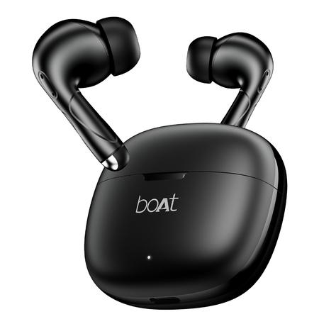 boAt Airdopes Pulse, 50 H Battery, ENx Tech, Beast Mode, ASAP Charge, Bluetooth Earbuds, TWS Ear Buds Wireless Earphones with mic (Shadow Black)