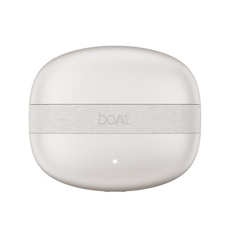 boAt Airdopes Plus Wave Truly Wireless Bluetooth Earbuds with Dual Mic AI-ENx Tech, 75 Hours Playtime, App Support, 13 mm Drivers boAt Signature Sound, BT v6.0, 55ms Low Latency BEAST Mode, IPX4 (Warm White) boAt Airdopes Plus Wave Truly Wireless Bluetooth Earbuds with Dual Mic AI-ENx Tech, 75 Hours Playtime, App Support, 13 mm Drivers boAt Signature Sound, BT v6.0, 55ms Low Latency BEAST Mode, IPX4 (Warm White)