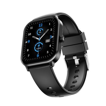 boAt Ultima Ember 2 Smartwatch, 4.97 cm (1.96 inch) AMOLED Display, Ultra Bright 1000 nits Brightness, AOD, Personalized Fitness Nudges, Functional Crown, 100+ Sports Mode Smartwatch for Men & Women (Active Black)