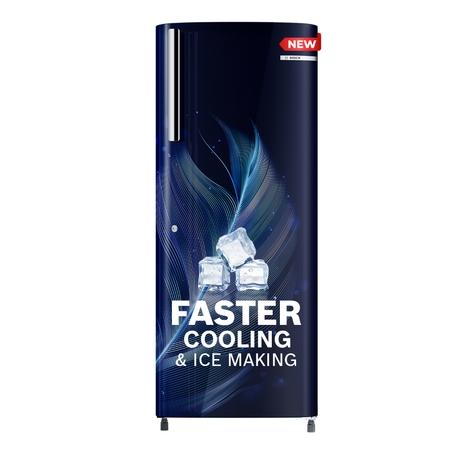 Bosch 210L Direct Cool Single Door Refrigerator, COT20B32VI, Feather Blue Bosch 210L Direct Cool Single Door Refrigerator, COT20B32VI, Feather Blue